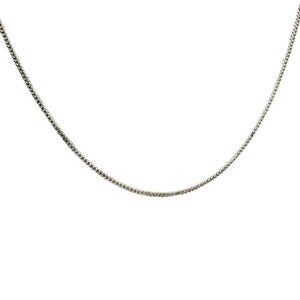 Elegant Gold Tone Wheat Chain Necklace Classic Minimalist Fashion Jewelry Women